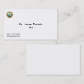 Staat Californië Great Seal Visitekaartje (Voorkant / Achterkant)