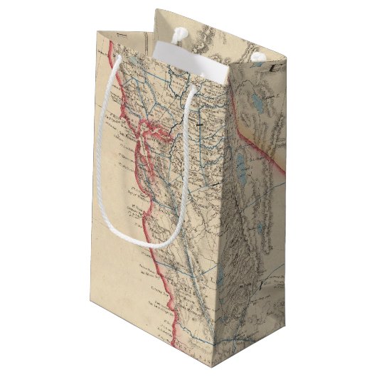 Staat Californië Klein Cadeauzakje (Achterkant Gekanteld)