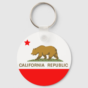 Staat Californië Sleutelhanger