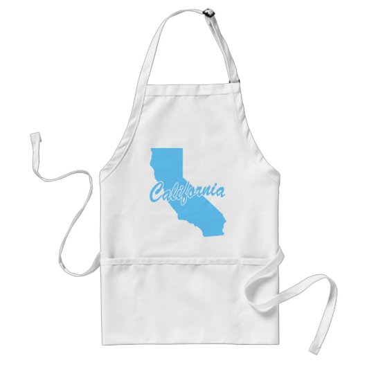 Staat Californië Standaard Schort (Voorkant)