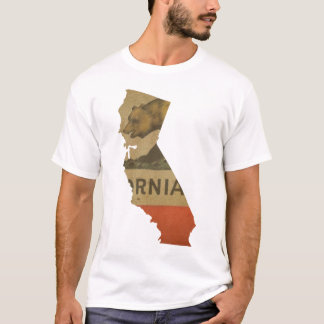 Staat Californië T-shirt