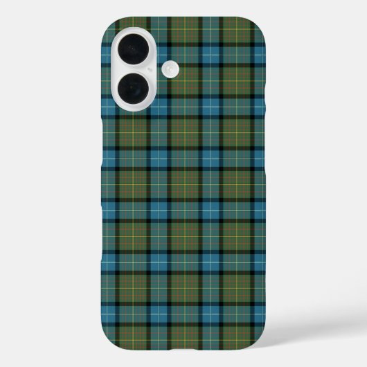Staat Californië Tartan Pattern Case-Mate iPhone Case (Achterkant)