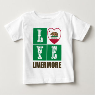 Staat Californië - vlag - Heart Livermore