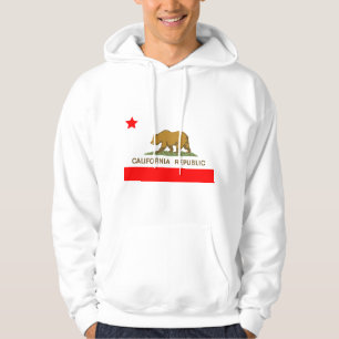 Staat Californische vlag Hoodie