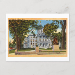 staat Capitol Concord, New Hampshire Briefkaart