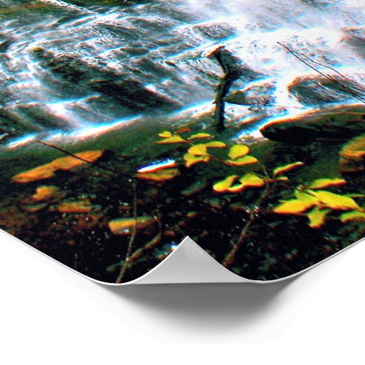 Staat Chittenango Herfsten Pak Poster (Hoek)