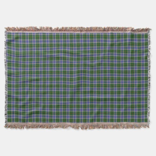 Staat Connecticut Tartan Deken (Voorkant)