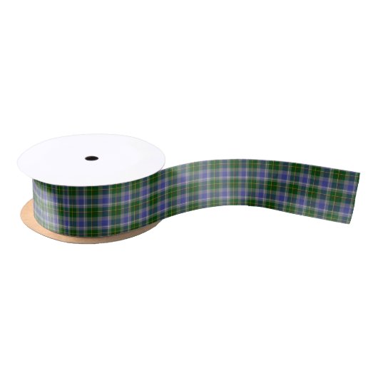 Staat Connecticut Tartan Satijnen Lint (Spoel)