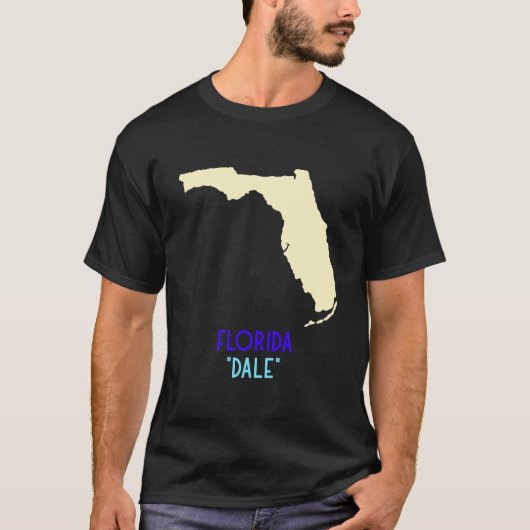 Staat Dale in Florida T-shirt (Voorkant)