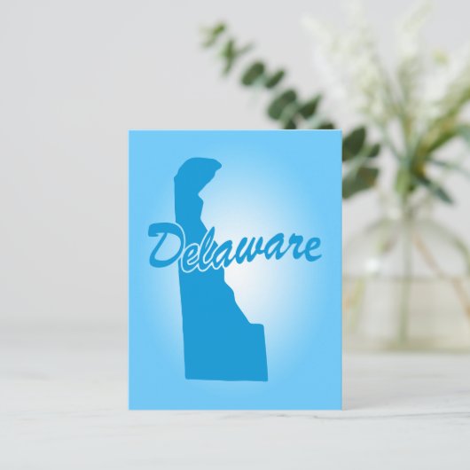 Staat Delaware Briefkaart (Staand voorkant)