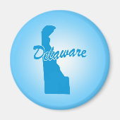 Staat Delaware Magnet (Voorkant)