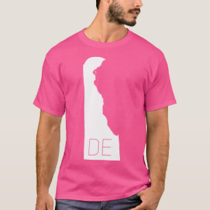 STAAT DELAWARE met CODE Actief T-shirt