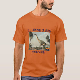 Staat dinosaurus van Arizona T-shirt