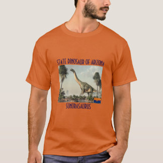 Staat dinosaurus van Arizona T-shirt