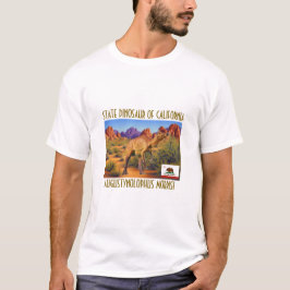 Staat dinosaurus van Californië T-shirt