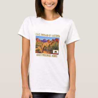 Staat dinosaurus van Californië T-shirt