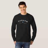 Staat Durham North Carolina T-shirt (Voorkant volledig)