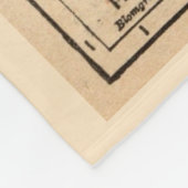 staat Florida Map Fleece Deken (Hoek)