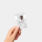 Staat Georgia Notaris Badge met QR-code (Handheld)