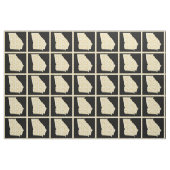 STAAT GEORGIË STOF (Fat Quarter)