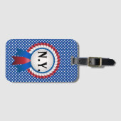 Staat Geparkeerd Bagagelabel (Voorkant (horizontaal))