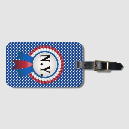 Staat Geparkeerd Bagagelabel (Voorkant (horizontaal))