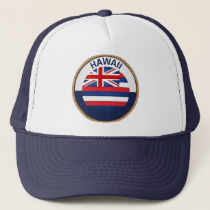 Staat Hawaii Vlaggenzeetransport Trucker Pet