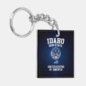 Staat Idaho Gem Sleutelhanger (Voorkant Links)