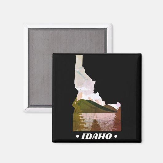  staat Idaho Magnet (Voorkant / Achterkant)