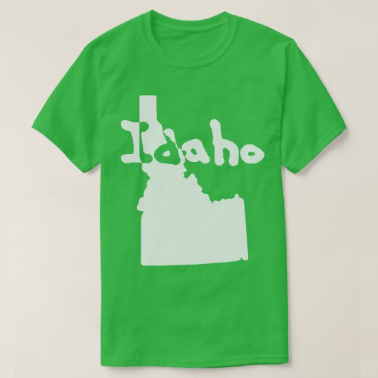Staat Idaho T-shirt (Design voorkant)