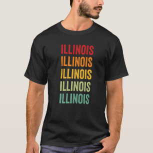 Staat Illinois Rainbow Illinois T-shirt