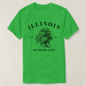 Staat Illinois T-shirt (Design voorkant)