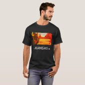 Staat Kansas T-shirt (Voorkant volledig)