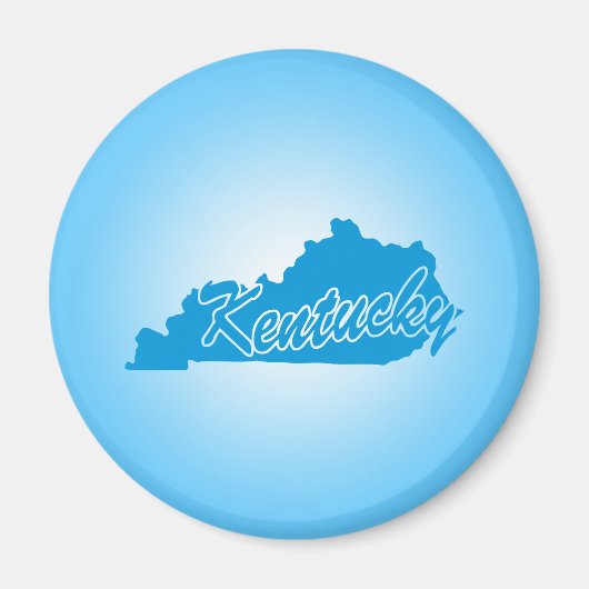 Staat Kentucky Magneet (Voorkant)