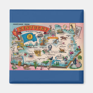 Staat Kentucky magnet