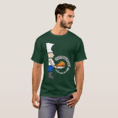 Staat Kentucky op het menu sinds 1792 T-shirt (Voorkant volledig)