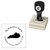 Staat Kentucky retouradres rubberstempel (Gestempeld)