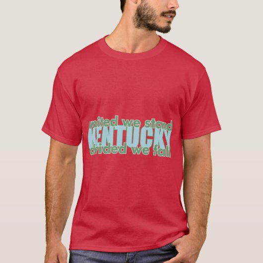 Staat Kentucky T-shirt (Voorkant)