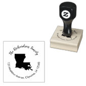 Staat Louisiana retouradres rubberstempel (Gestempeld)