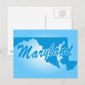 Staat Maryland Briefkaart (Voorkant / Achterkant)