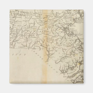 Staat Massachusetts 2 Magneet