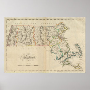 Staat Massachusetts 3 Poster