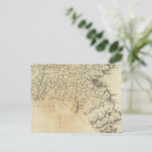 Staat Massachusetts Briefkaart (Staand voorkant)