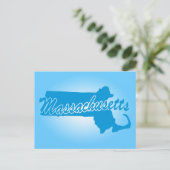 Staat Massachusetts Briefkaart (Staand voorkant)