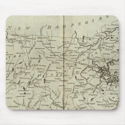 Staat Massachusetts Muismat (Voorkant)