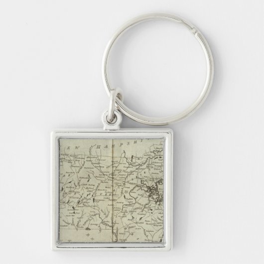 Staat Massachusetts Sleutelhanger (Voorkant)