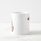 Staat Michigan Copper Silhouette Koffiemok (Center)