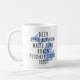 Staat Michigan Symbolen Mitten State Koffiemok