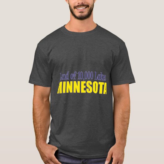 Staat Minnesota1 T-shirt (Voorkant)