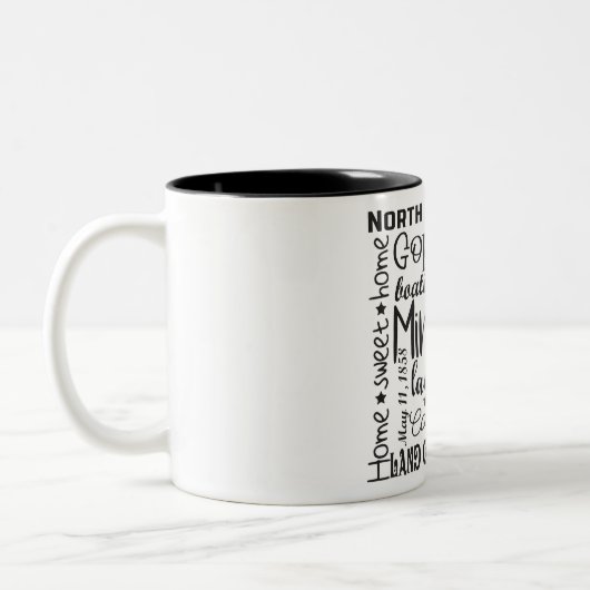 Staat/Minnesota Tweekleurige Koffiemok (Links)